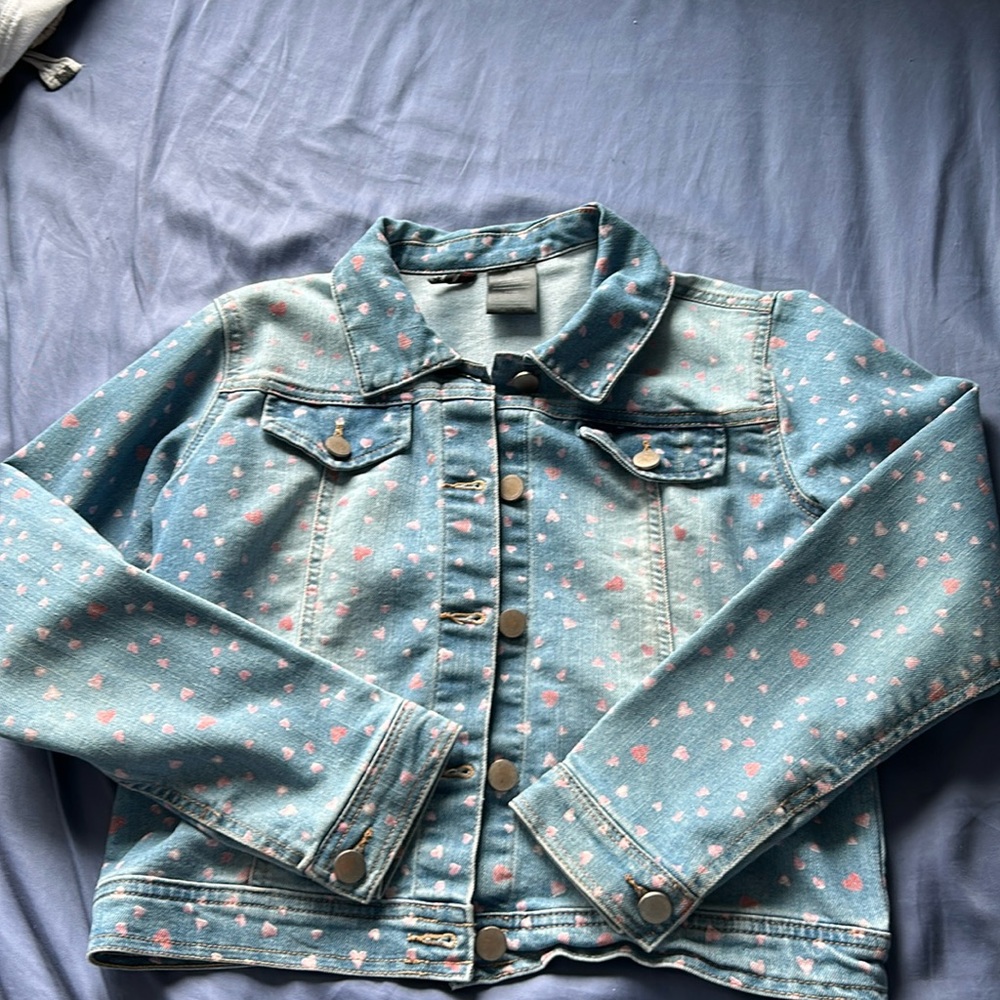 Girls Jean jacket size L/G